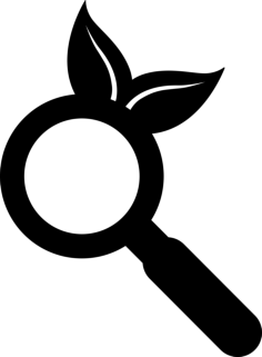 Nature Magnifying Glass Vinyl Svg File, Free Vectors File